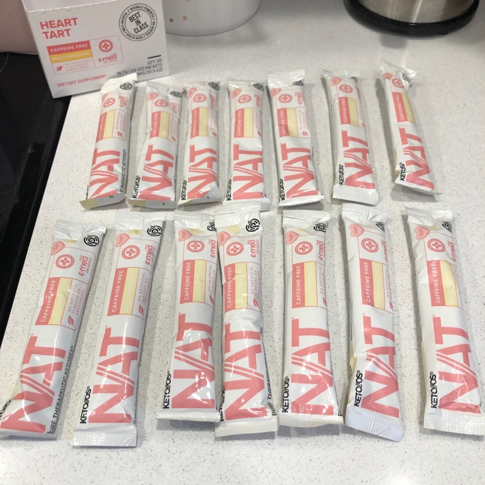 Pruvit Caffeine Free Heart Tart Ketones